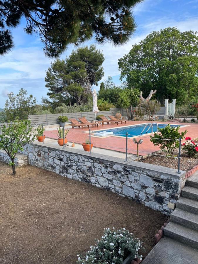 Villa Ouranos In Pefkias สโกเปลอสทาวน์ ภายนอก รูปภาพ